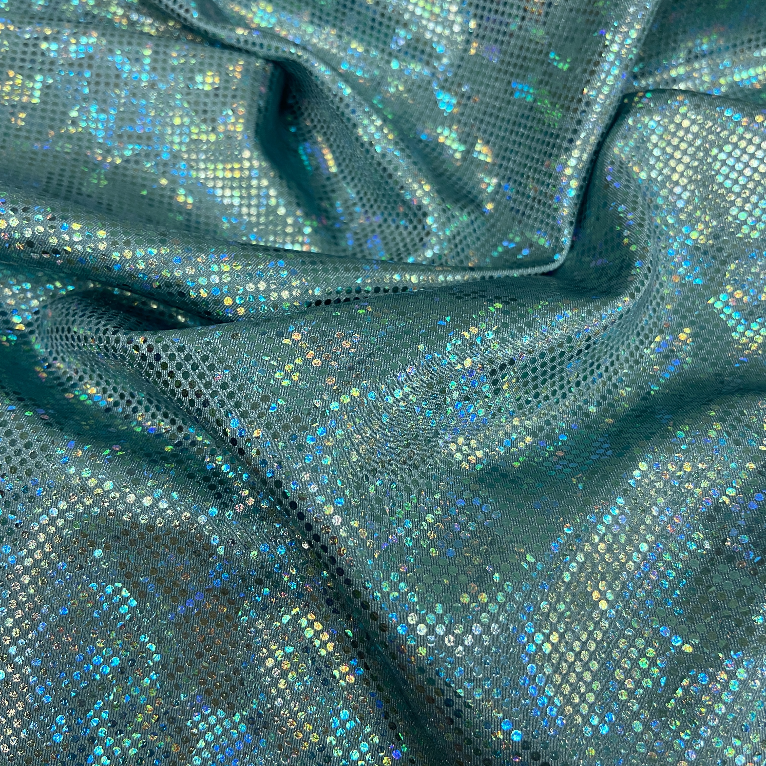 Seafoam shattered hologram 
