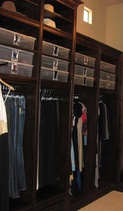 Custom Closet Storage