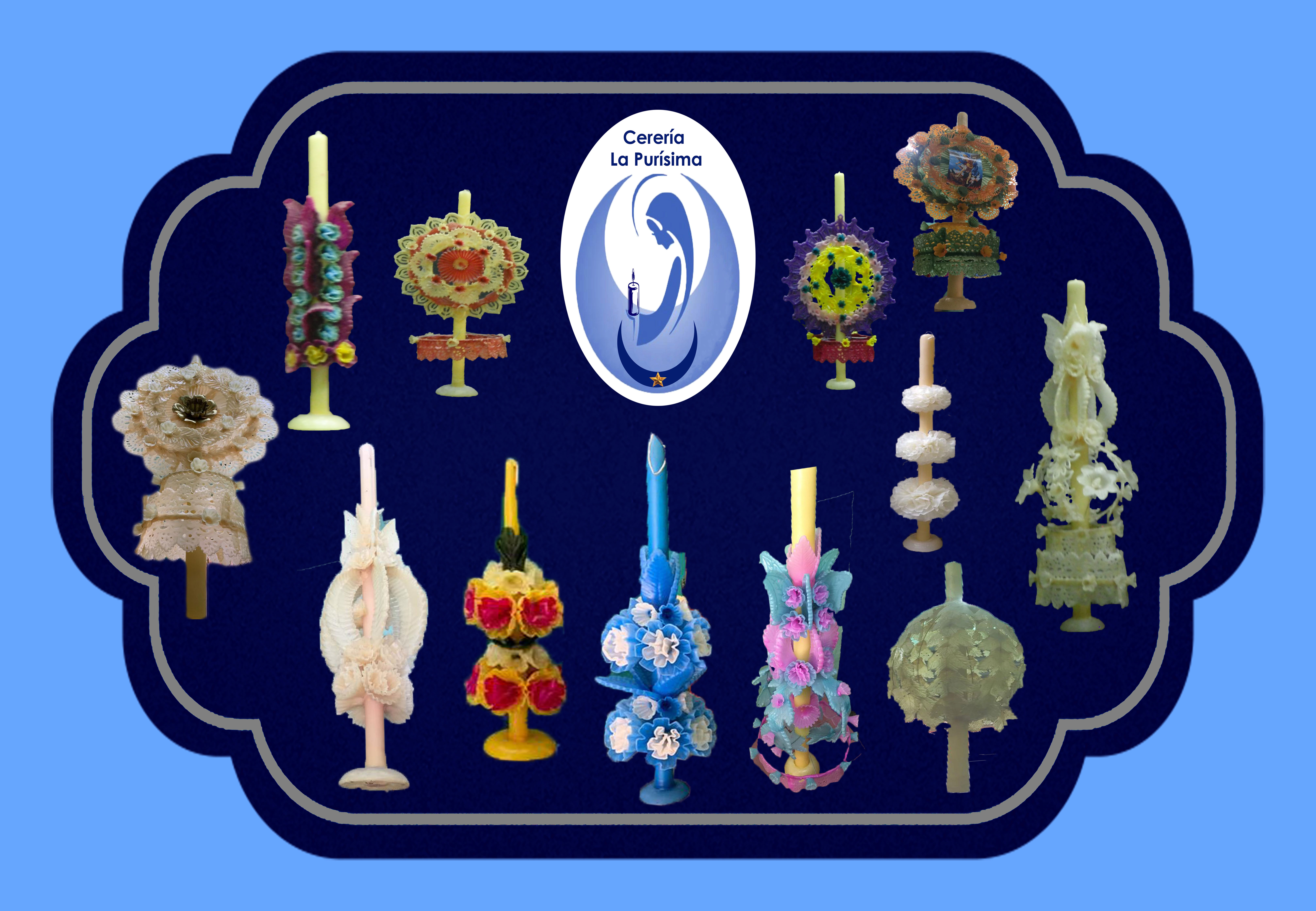 Ceras con diferentes diseños