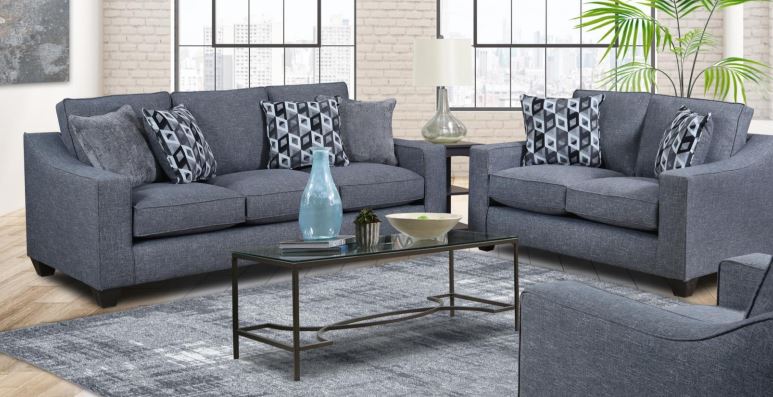 1200 Cinder Sofa, Loveseat and Chair 1/2