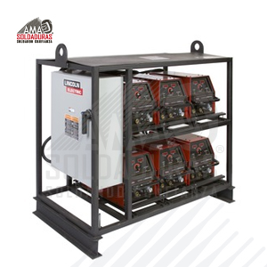 RACK DE 6 SOLDADORAS MULTIOPERADOR INVERTEC® V350-PRO