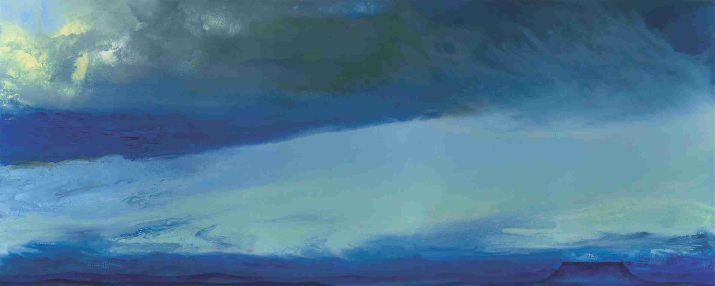 Técnica: Acrílico
Dimensión: 50 x 122 cms.