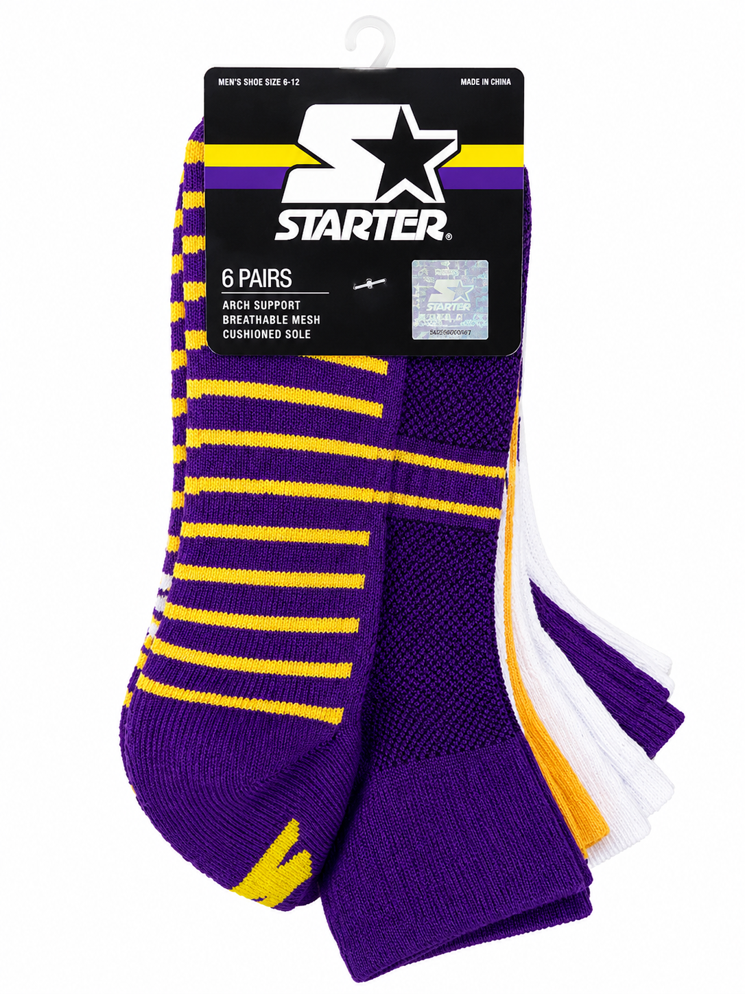 MEN'S ATHLETIC SOCKS 6PK
SIZE 6-12
UPC
190131182390
24 CASE PACK