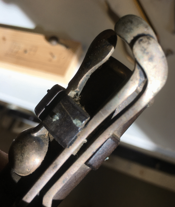 Wainwright Simple system flute As found condition. Foot Joint