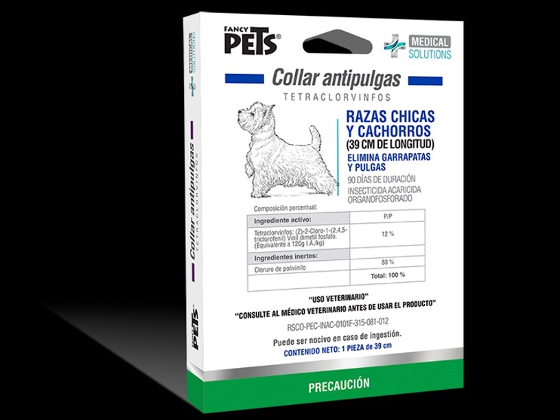 FL3602 MS-COLLAR ANTIPULGAS 
PARA PERRO CHICO