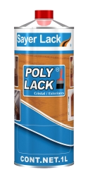 CATALIZADOR PARA POLY LACK
CRISTAL EXTERIORES UC-0200
Endurecedor para mezclarse con la familia Polylack Cristal.
Las películas obtenidas de la combinación del componente
UC-0200+ UB-02XX dan como resultado
un poliuretano de alta resistencia al exterior;
debido principalmente
a sus cualidades de excelente estabilidad a luz UV
también tiene muy buena resistencia química
así como mécanica.
USO
Segundo componente de la línea Polylack Cristal (UB-02XX)
SE MEZCLA CON ÉSTE EN RELACIÓN
DE UN 25% PARA CADA LITRO
(250ml DE UC-0200 PARA UN LITRO
DE BARNIZ UB-02XX)
PRESENTACIÓN LITRO