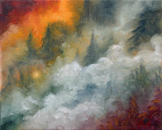 Wildfire
8x10 Oil on canvas
SOLD