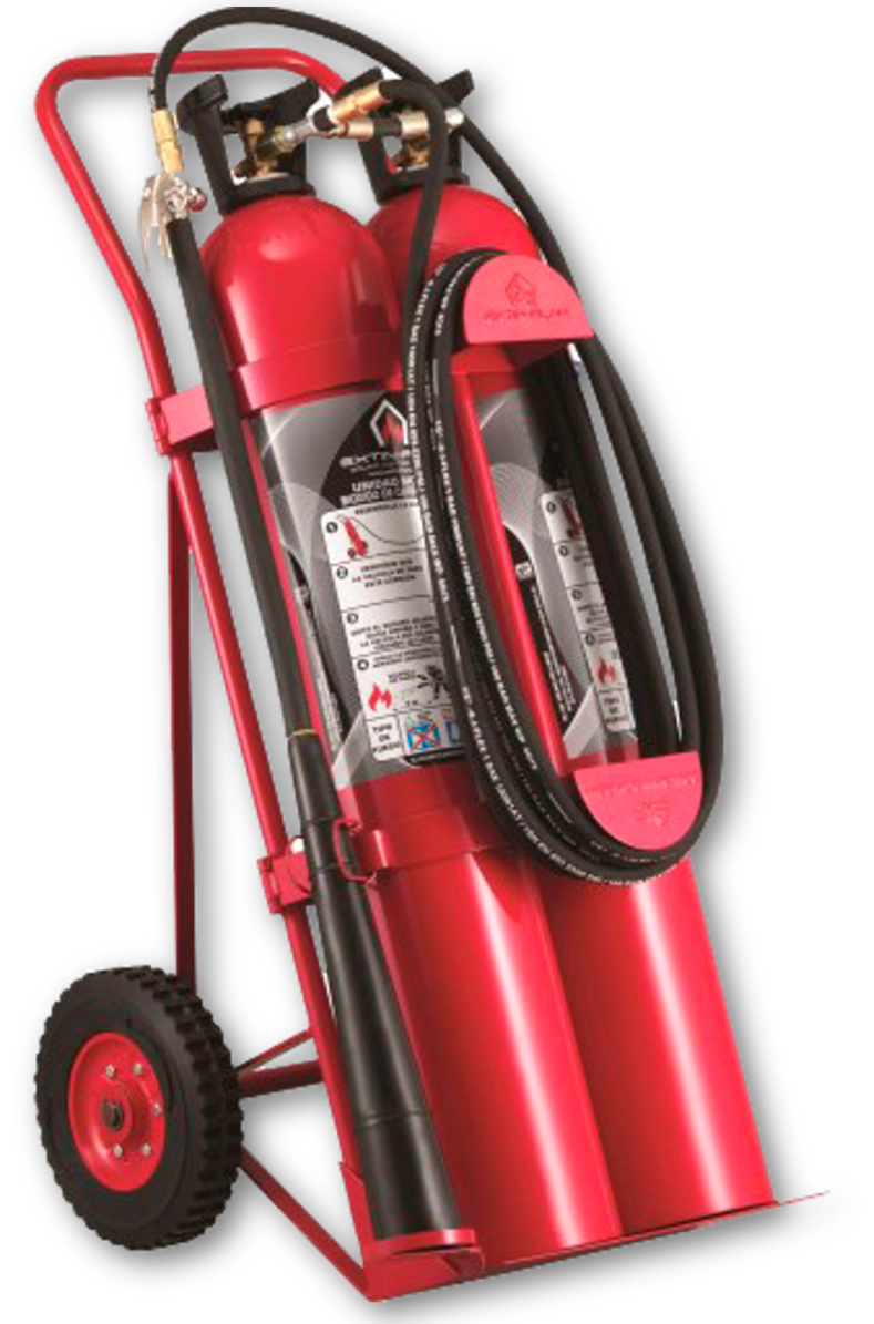                        EXTINTOR DE Co2 BC CAP. 45.4 KG