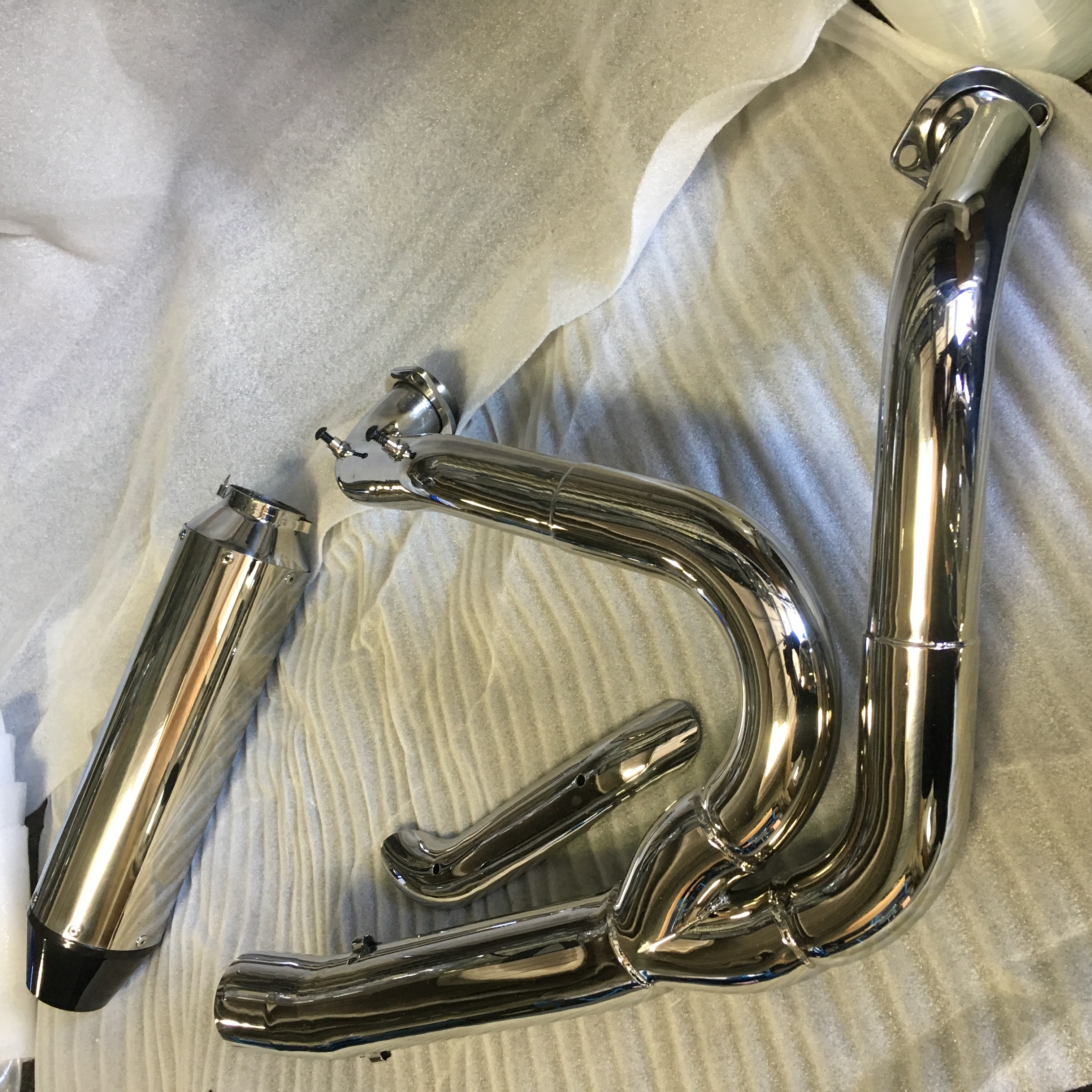 Polish Stainless Steel Exhaust