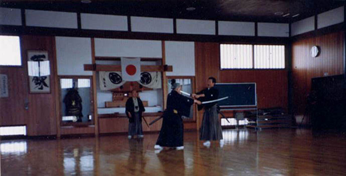 Teacher: Nakamura Taizaburo Sensei. Uchitachi: Sato Shimeo Sensei. Shitachi: Suzuki Kunio Sensei.
