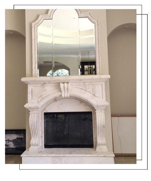 Marble Fireplace