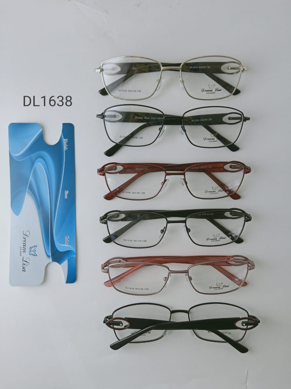 Modelo: DL1638
Colores: Vino, Azul, Cafe, Rosa, Negro y Dorado