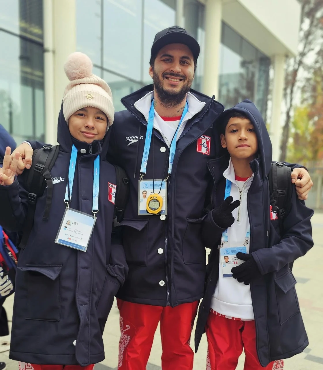 Noé Carrasco y Maia Lozada representaron al Perú en el Torneo Promesas Olímpicas Sudamericanas Santiago 2026