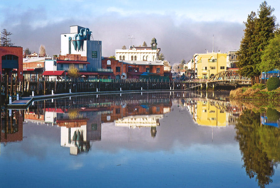 The Great Petaluma Mill waterfront