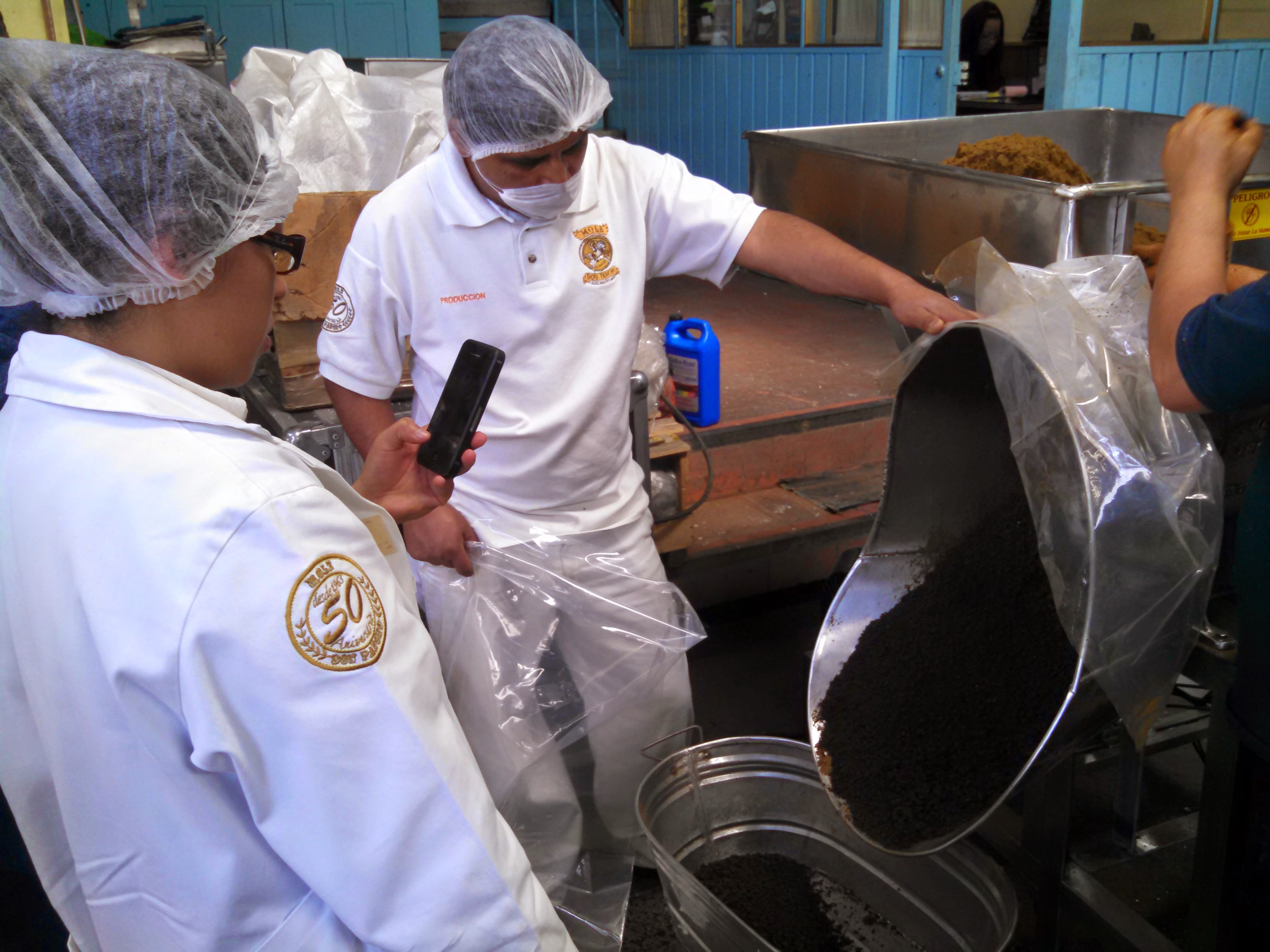 Molino moliendo Mole 