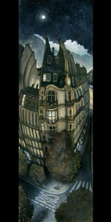 une soirée dans le 17e     
60x180cm
sold