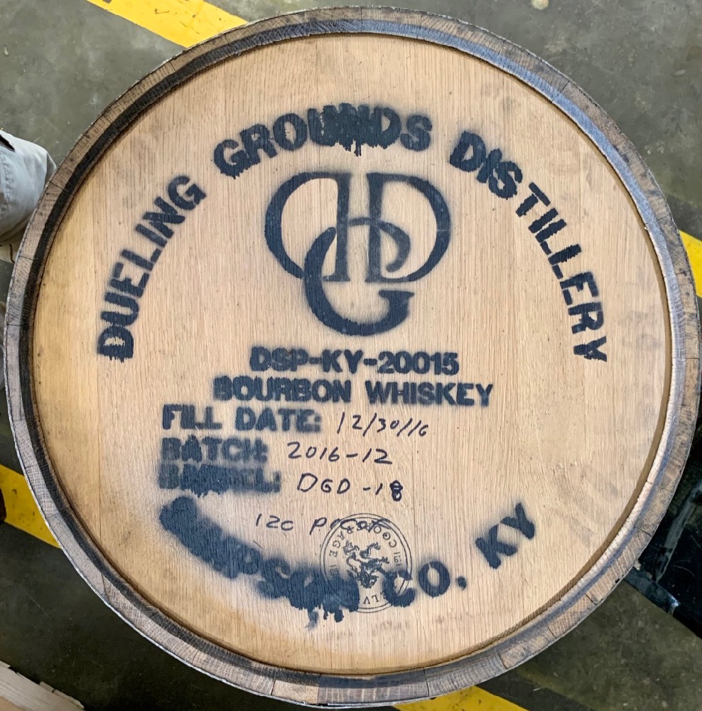Barrel Head - Dueling Grounds Distillery