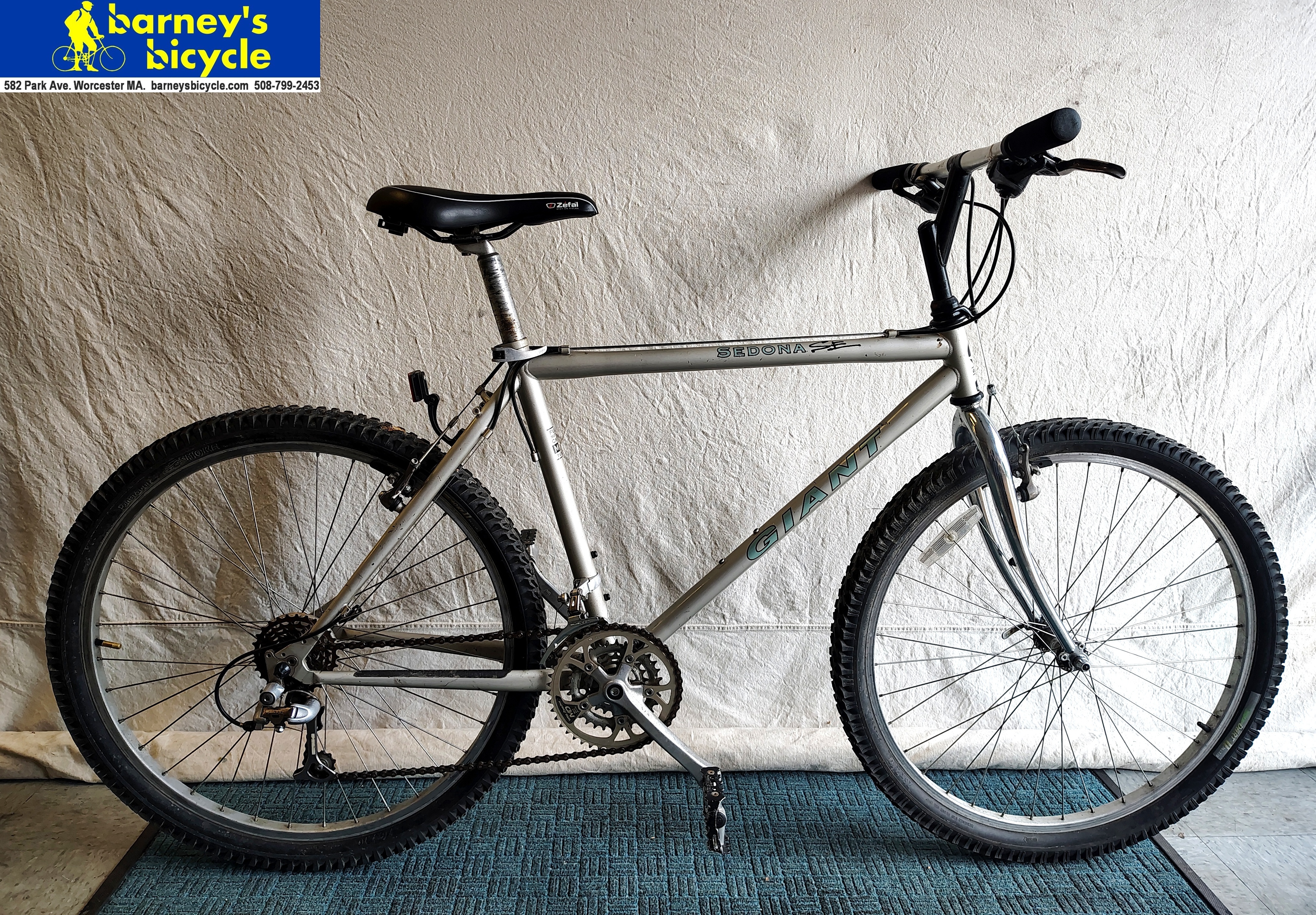 Giant Sedona
Frame Size: 19" LG / Rider Height: 5'9-6'0
Price: $279.00