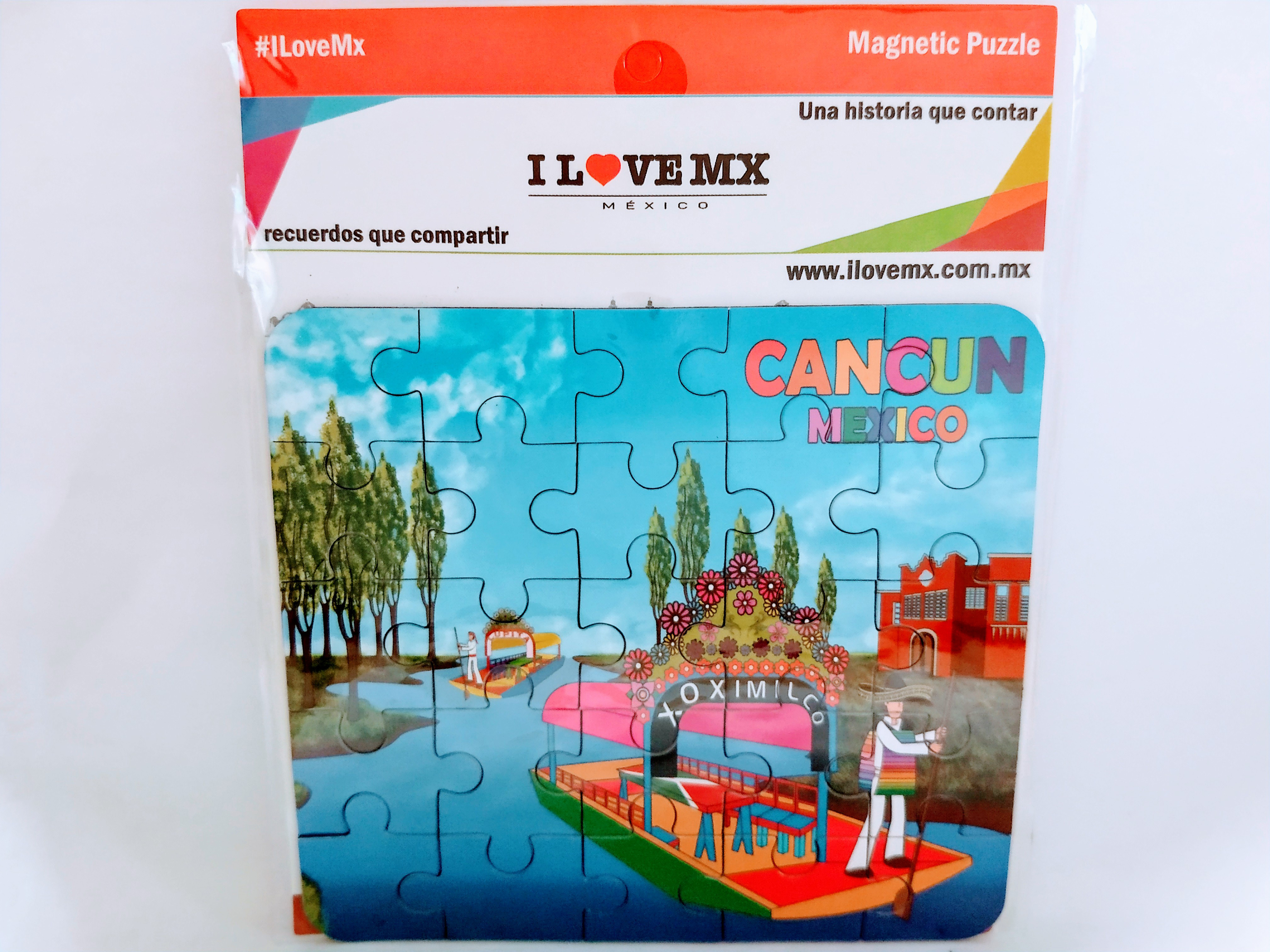 IMÁN ROMPECABEZAS CANCÚN
11cm Ancho
10cm Alto