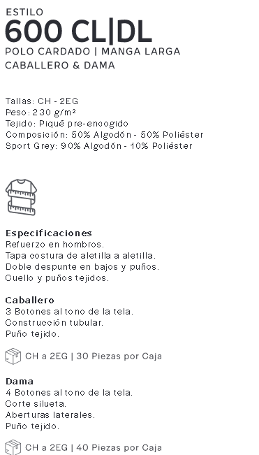 DESCRIPCION ESTILO 600L