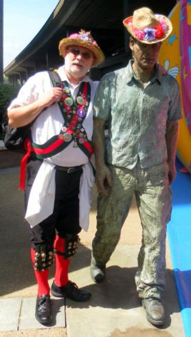 Terry with his new dance partner
