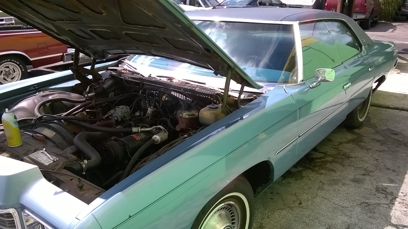 1971 Chevy Impala 350 engine