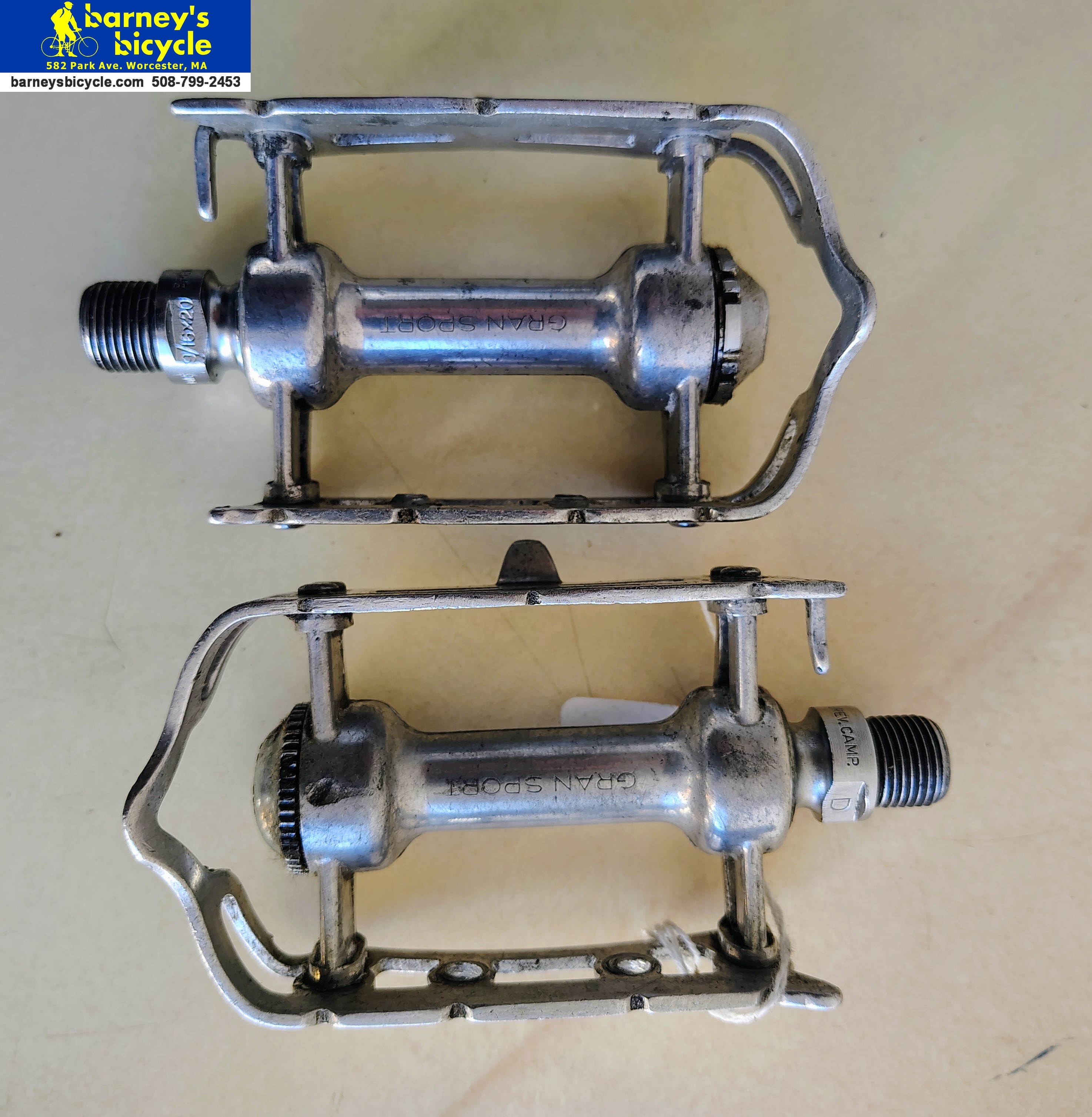 Campagnolo Gran Sport Quill Pedals 9/16 x 20
Used: $49.00
