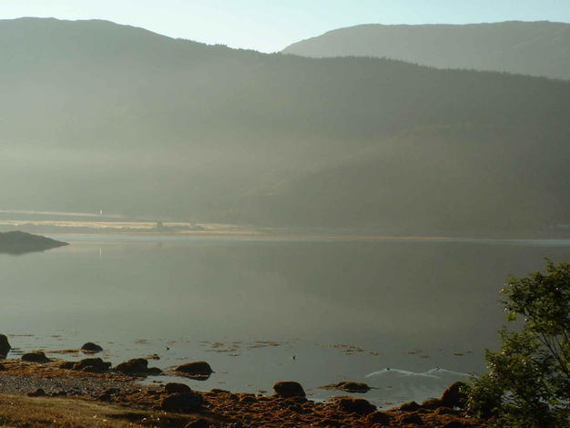 Early morning Loch Creran