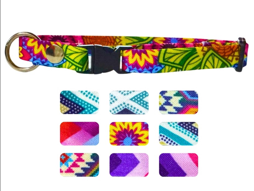 BON105 - PAQUETE DE COLLARES
 1/2 " CINTA HUICHOL 10 PSZ