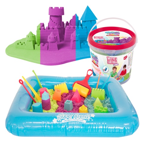 SA-0723 SUPER ARENA DE COLORES MUROS Y CASTILLOS