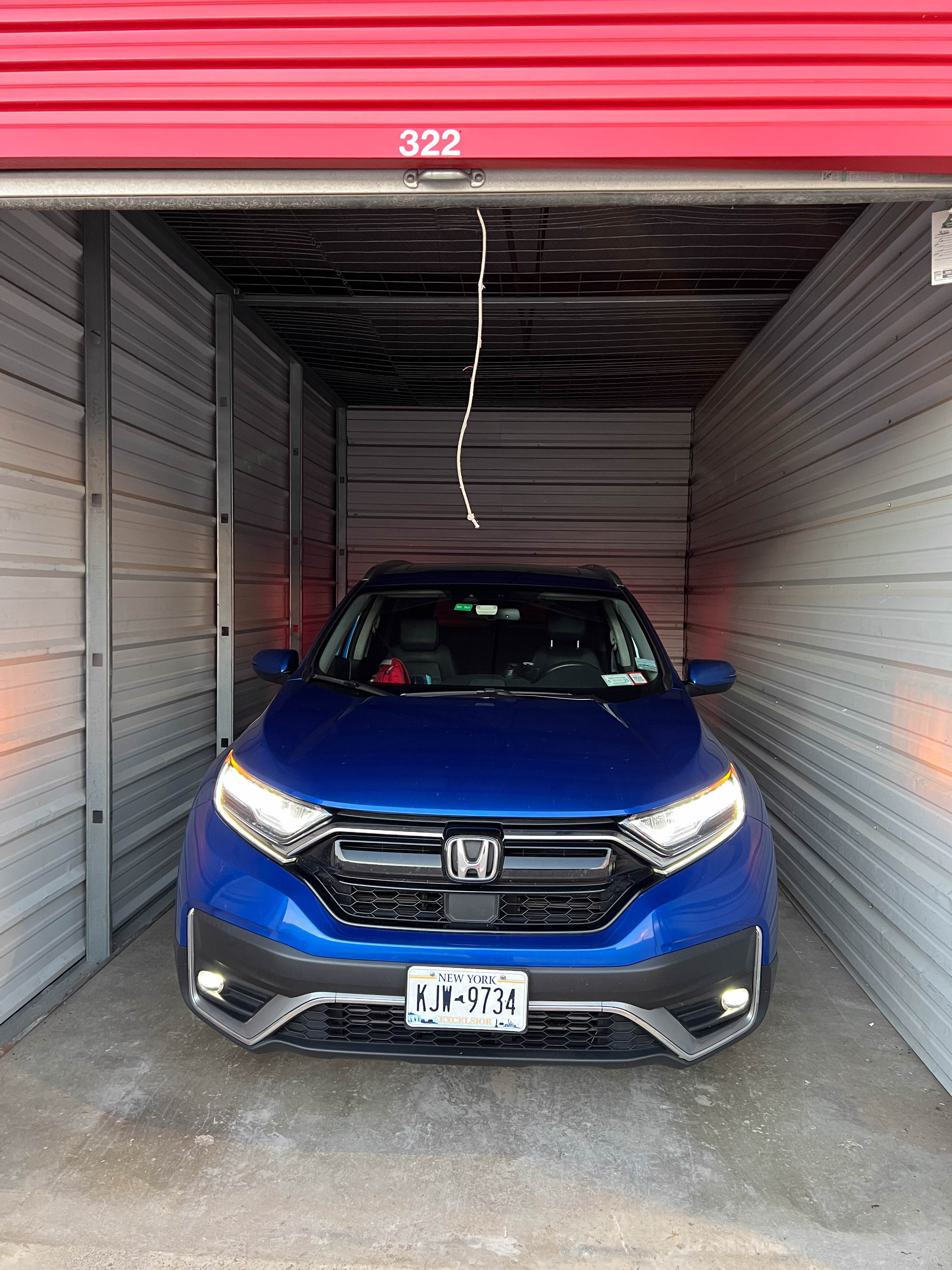 As part of our master plan to go to DR, Daddy drove one of our cars to TX and parked it in a storage unit
