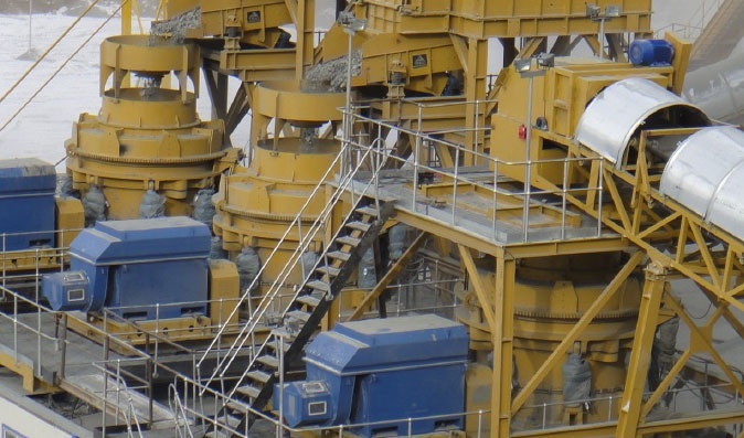 ARVI - TRITURADORAS DE CONOS TRIO TRABAJANDO EN PARALELO