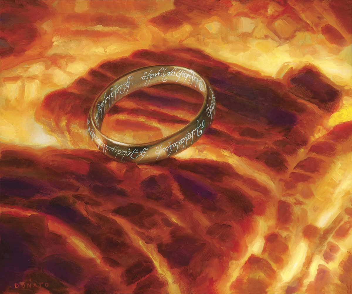 The One Ring-Bag End
11" x 14"  Oil on Panel  2012
private collection
