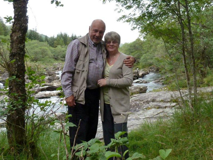 Duncan & I ,Glencoe September 2011
