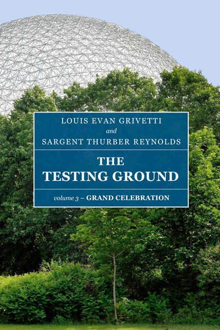 "The Testing Ground — Grand Celebration" cover, showing a massive domed building