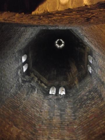 Inside the bell tower