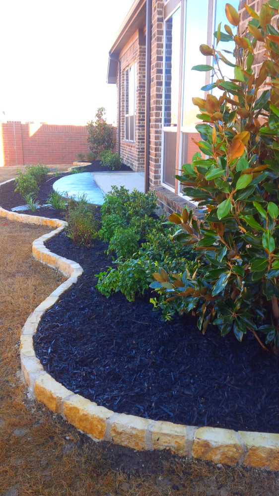 Flowerbed installation 2015