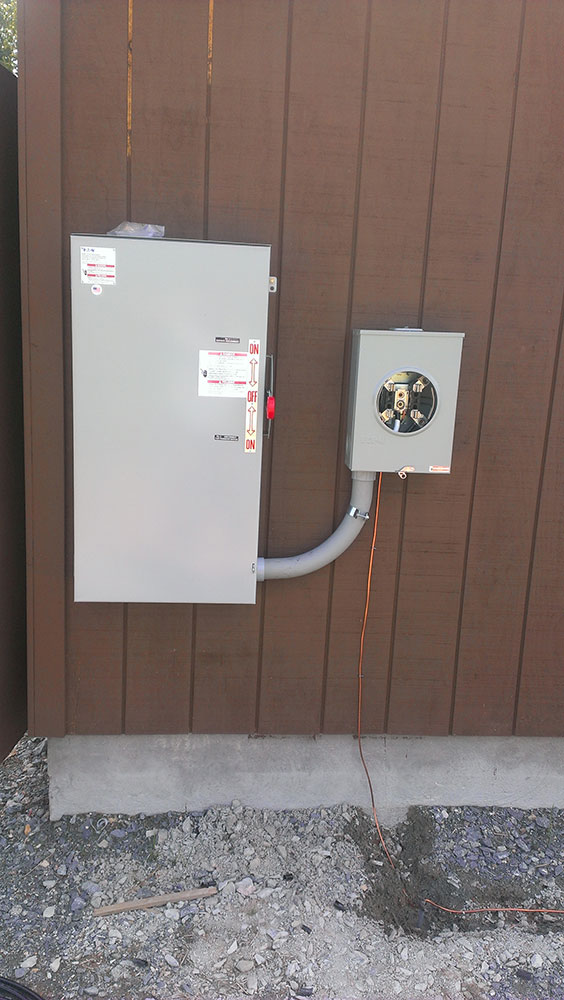 Breaker and Electric Meter Box