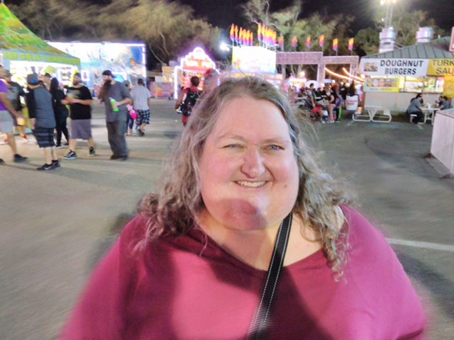 Peg at State Fair