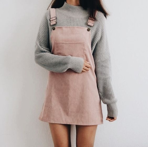 Woman wearing a romper