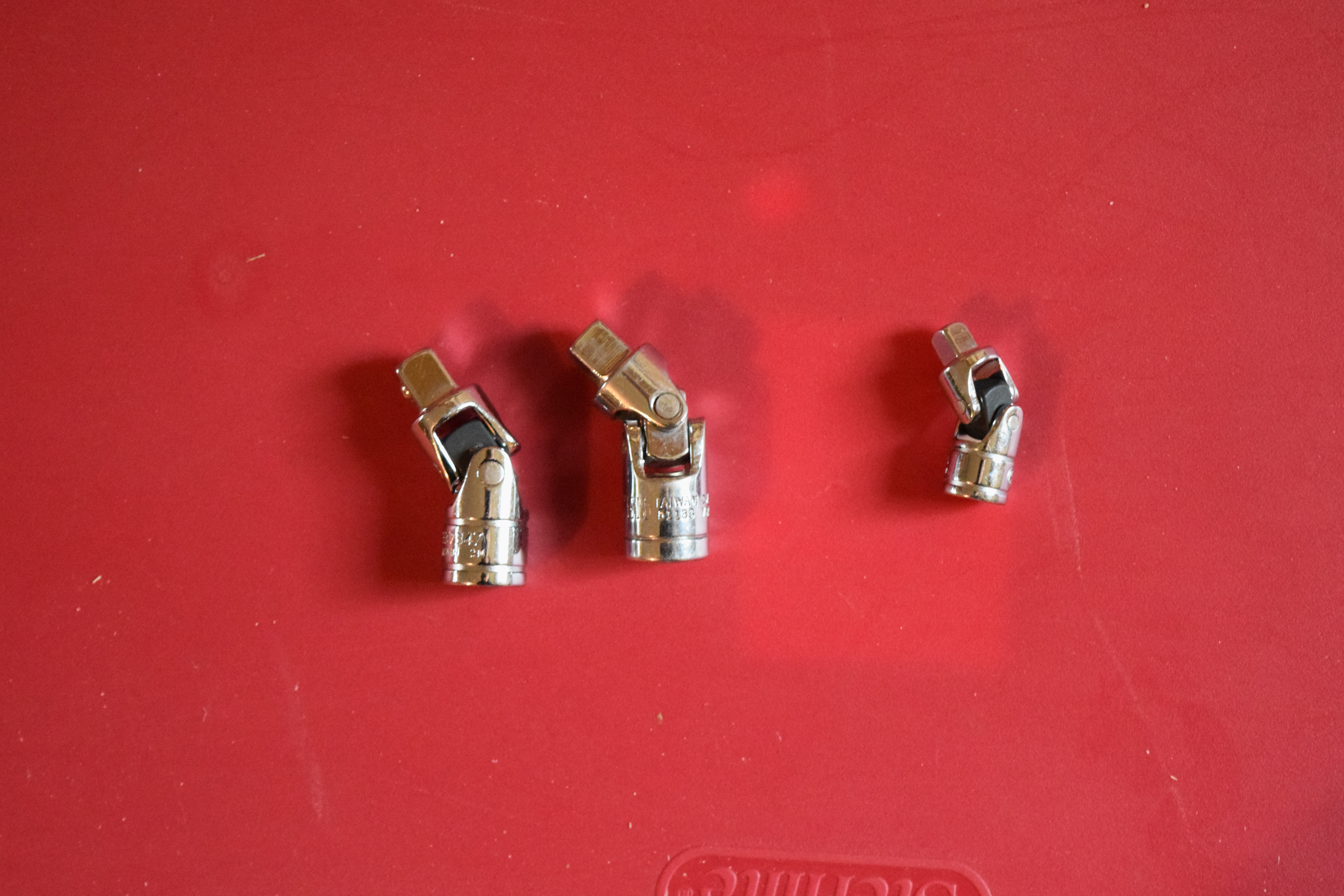 Ratchet Swivel Heads (x2 3/8”, x1 1/4")