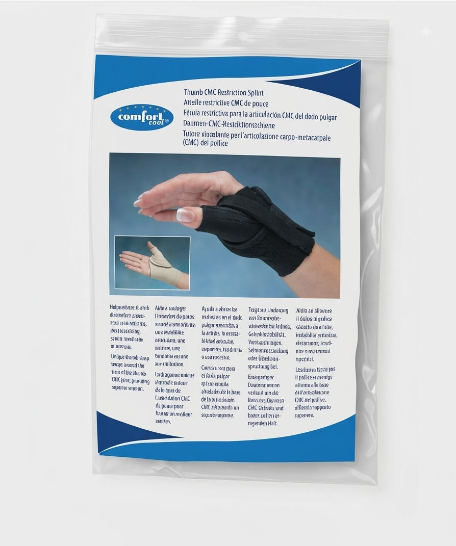 Férula Restrictiva CMC Comfort Cool para Dedo Pulgar