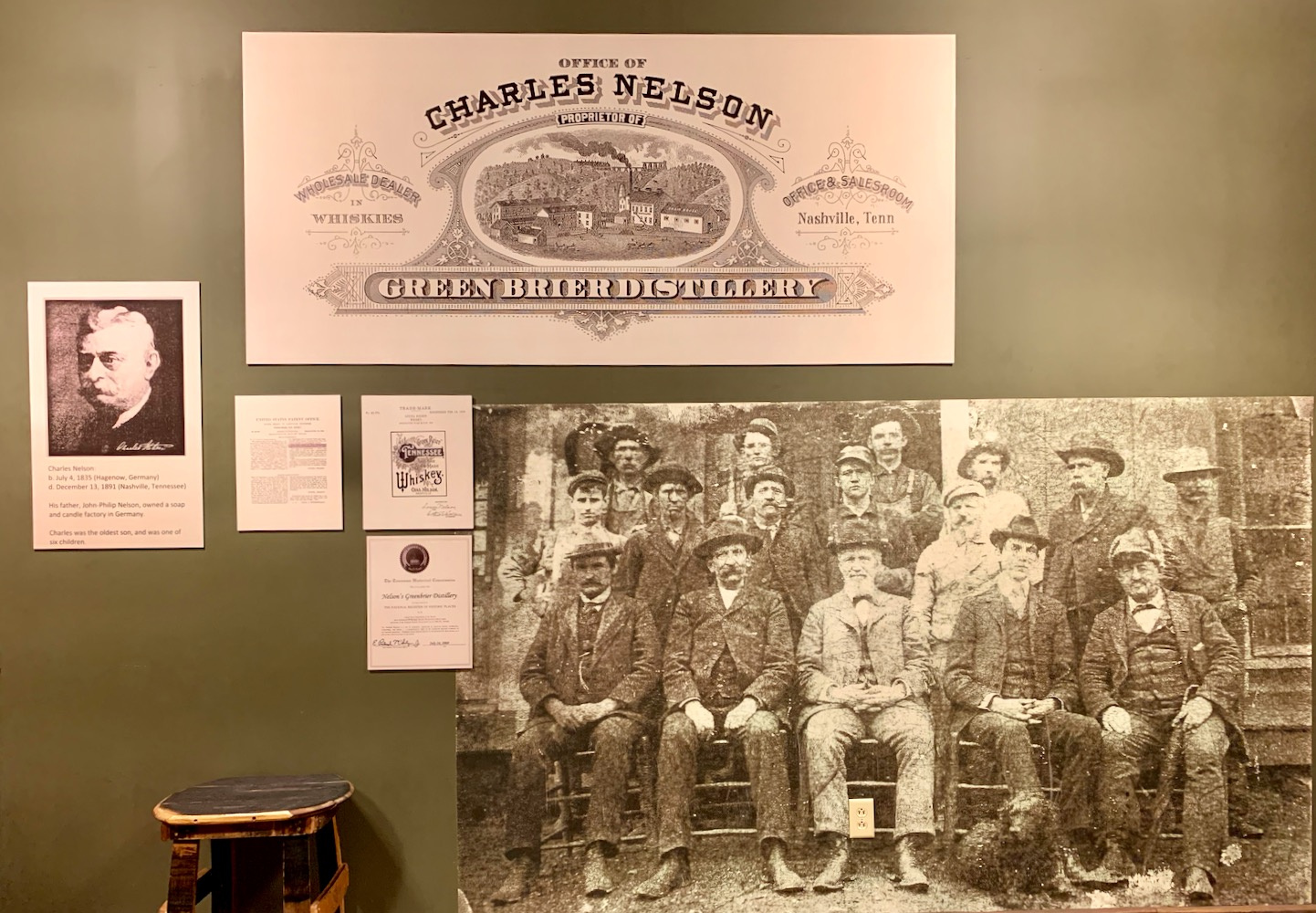 Nelson's Green Brier Distillery History