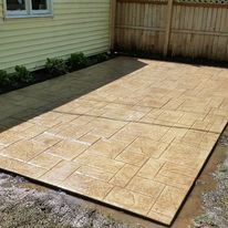 Light-colored tiles