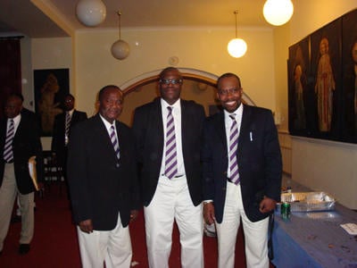 Mohammed Kamara, Rowland Awoonor Gordon & Ivor Nelson Williams