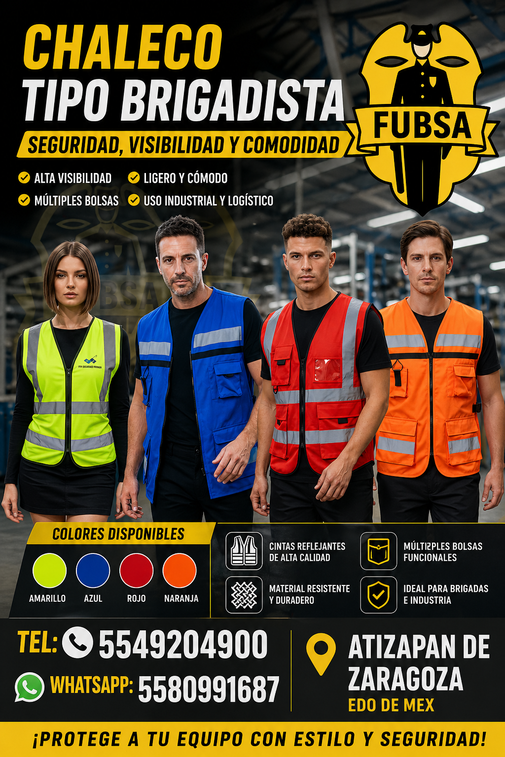 CHALECO BRIGADISTA