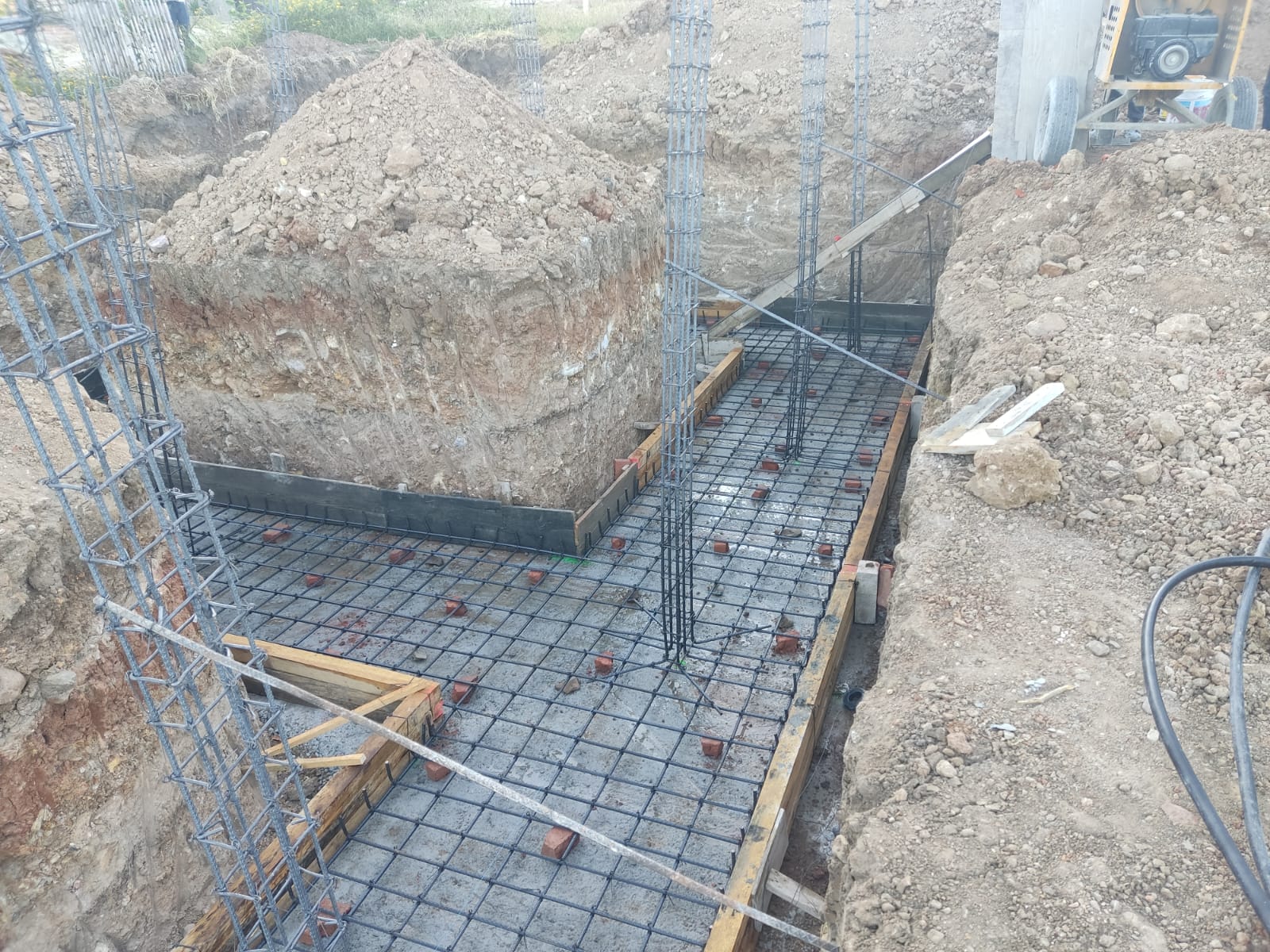 Avances de obra del Centro Cultural