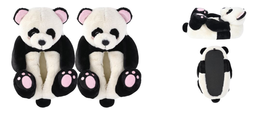 WMFM45SG563
PANDA SLIPPERS
SIZES: 5-6  7-8  9-10
1 SIZE ONE BOX
732261228319
6 CS/PK