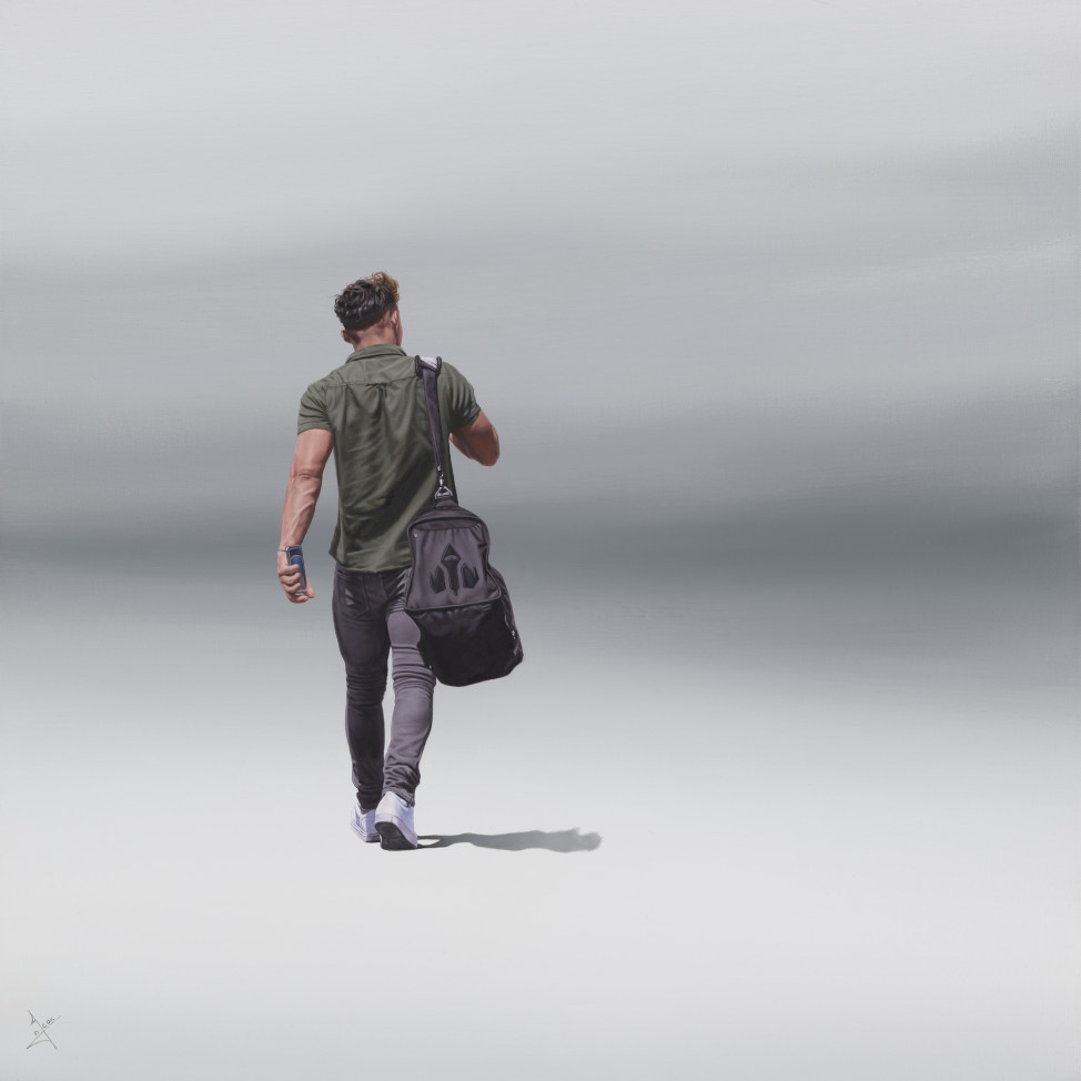 Rocket Man | 24" x 24" | Oil on linen - SOLD