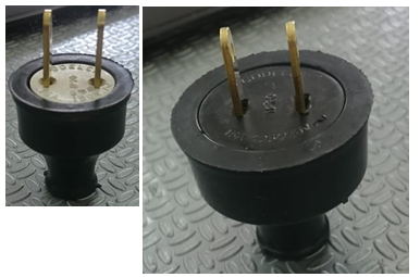 Clavija de caucho 15 amp S/P 
domestica pequeña y grande 
Codelca   Cod-20250, 20251
